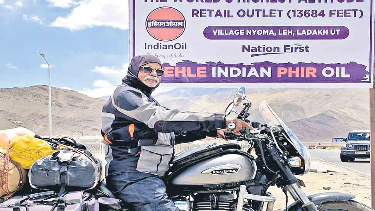Sivankutty | 55 రోజుల్లో 8,826 కి.మీలు.. 75 ఏండ్ల వృద్ధుడి సాహాసోపేత బైక్‌ రైడ్‌
