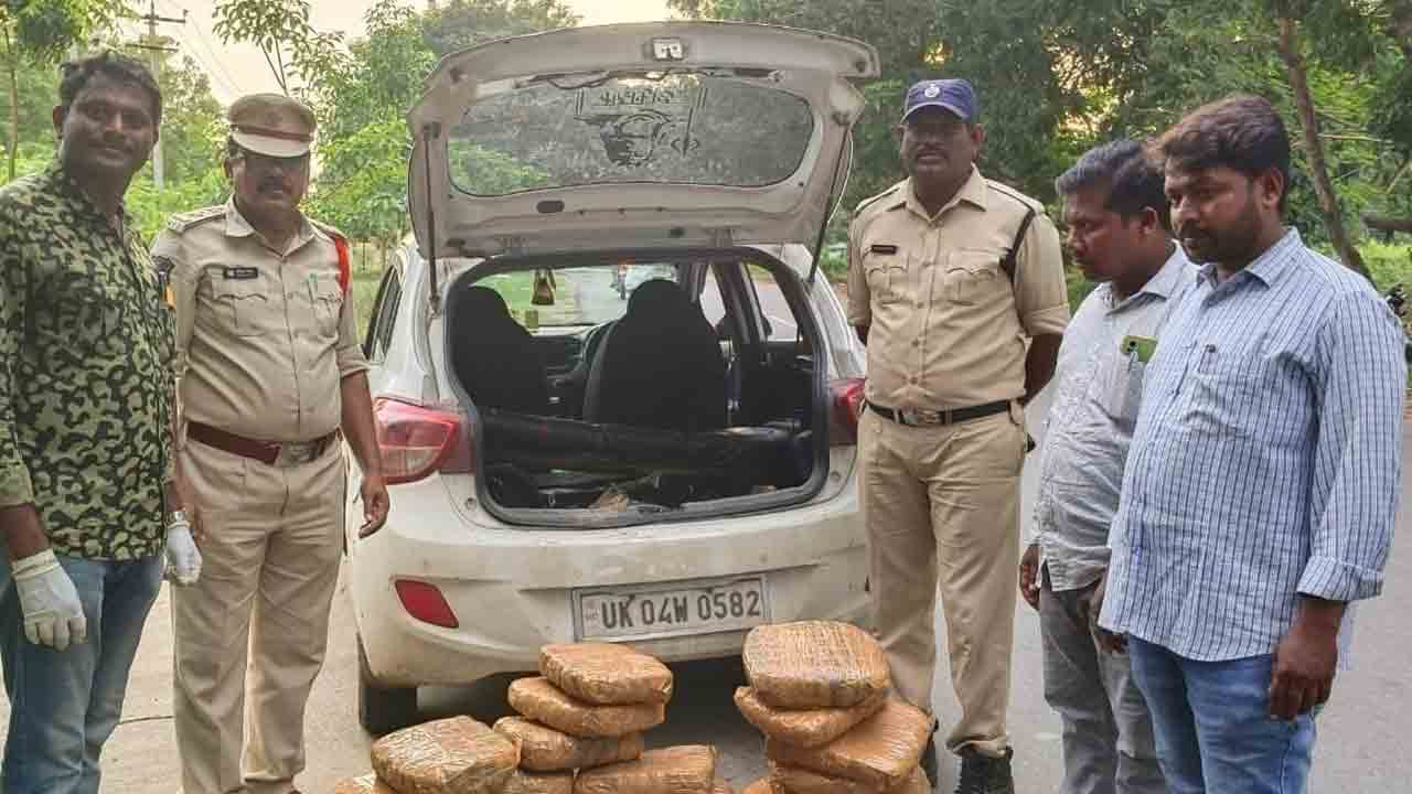 భారీగా గంజాయి పట్టివేత