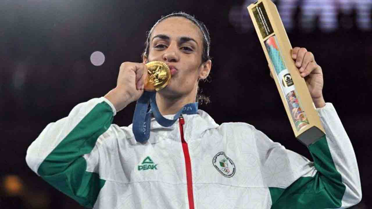 Imane Khelif | వివాదాస్ప‌ద బాక్స‌ర్‌కు అపూర్వ స్వాగతం.. వీడియో వైర‌ల్