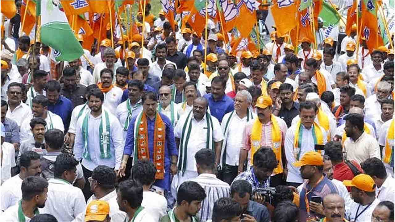 వారిది పాదయాత్ర కాదు పశ్చాత్తాప యాత్ర : బీజేపీ యాత్రపై కర్నాటక మంత్రి సెటైర్లు