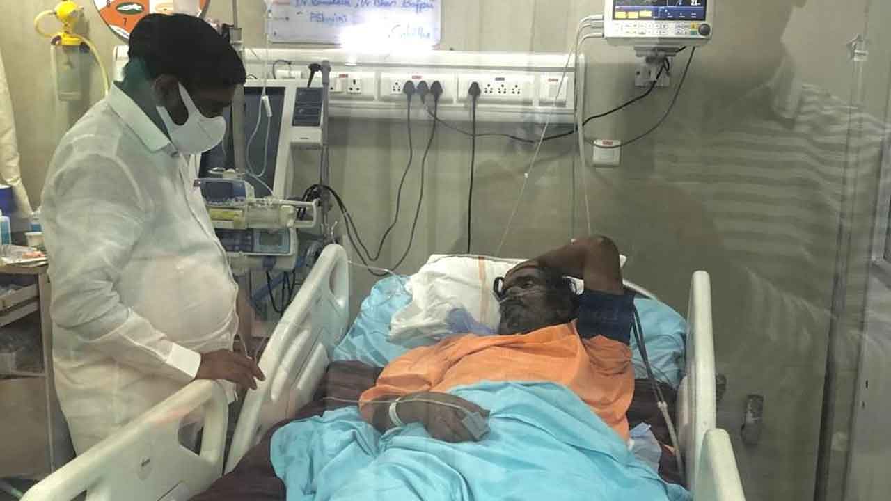 Jagadish reddy | జిట్టా బాలకృష్ణా రెడ్డిని పరామర్శించిన జగదీష్ రెడ్డి