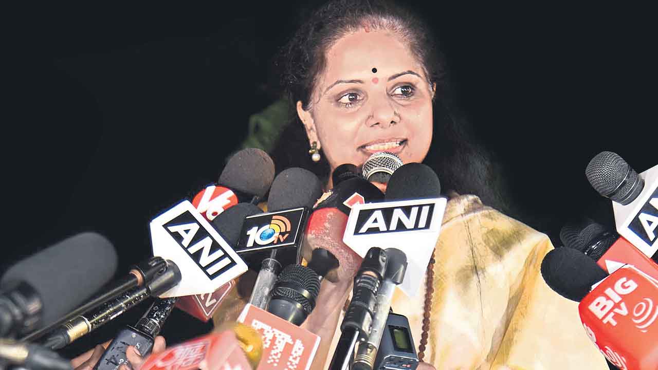 ఎమ్మెల్సీ కవిత విడుదల