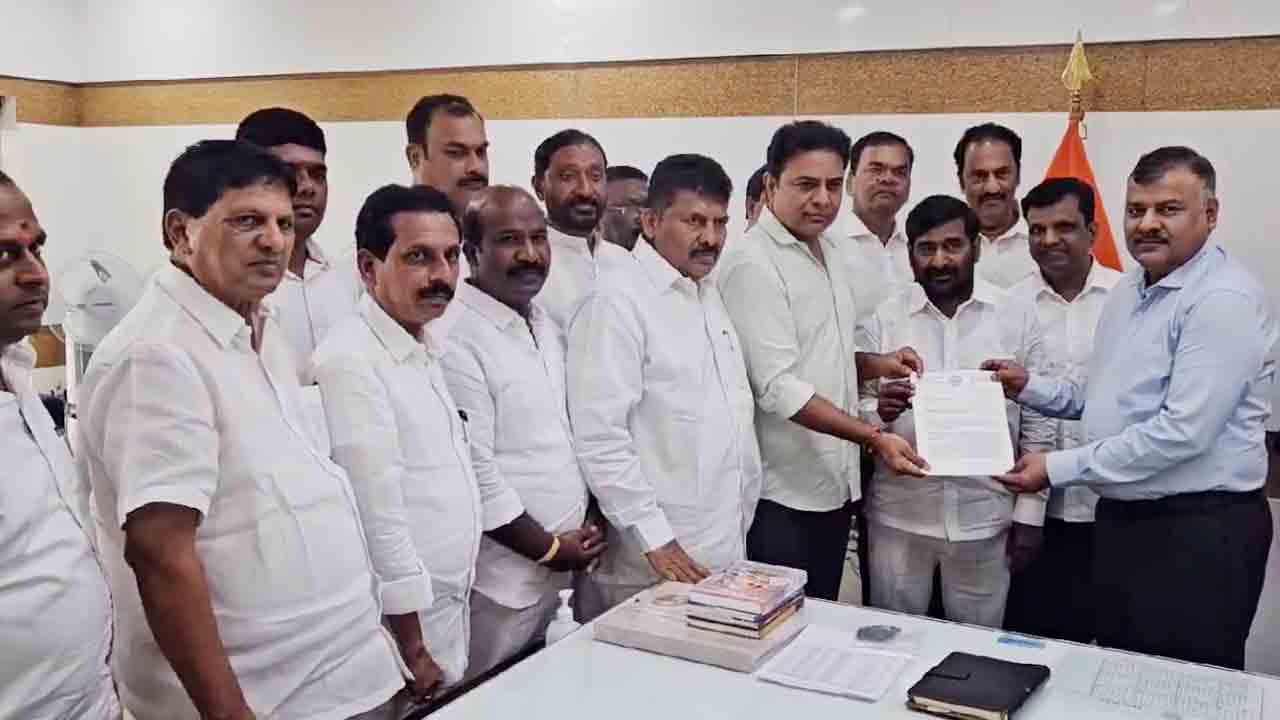 KTR | రైతులు, జ‌ర్న‌లిస్టుల‌పై దాడులు.. డీజీపీకి ఫిర్యాదు చేసిన కేటీఆర్