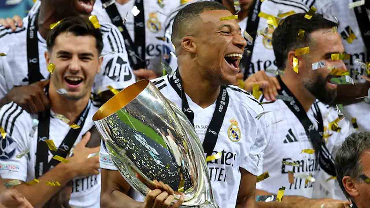 Kylian Mbappe | కొత్త క్ల‌బ్ త‌ర‌ఫున తొలి టైటిల్.. సంబురాల్లో ఫుట్‌బాల్ స్టార్