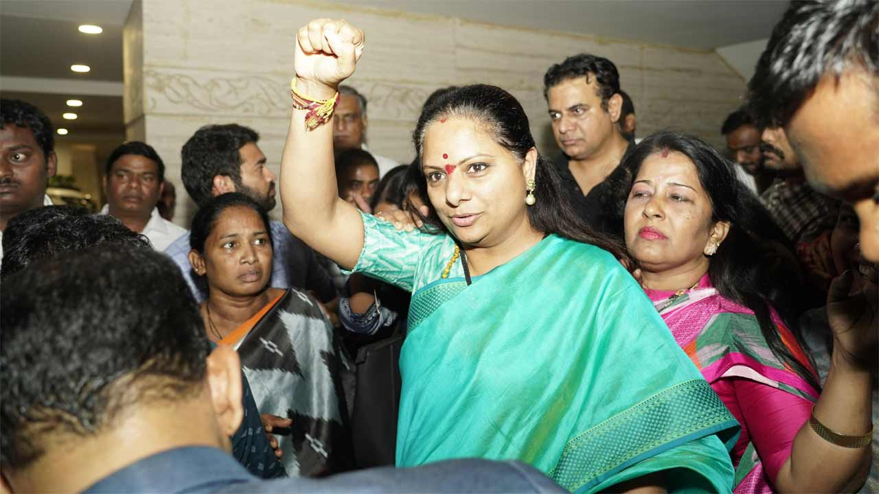 MLC Kavitha | న్యాయమే గెలిచింది.. కవితకు బెయిల్‌ రావడంపై బీఆర్‌ఎస్‌ నేతల సంబురాలు