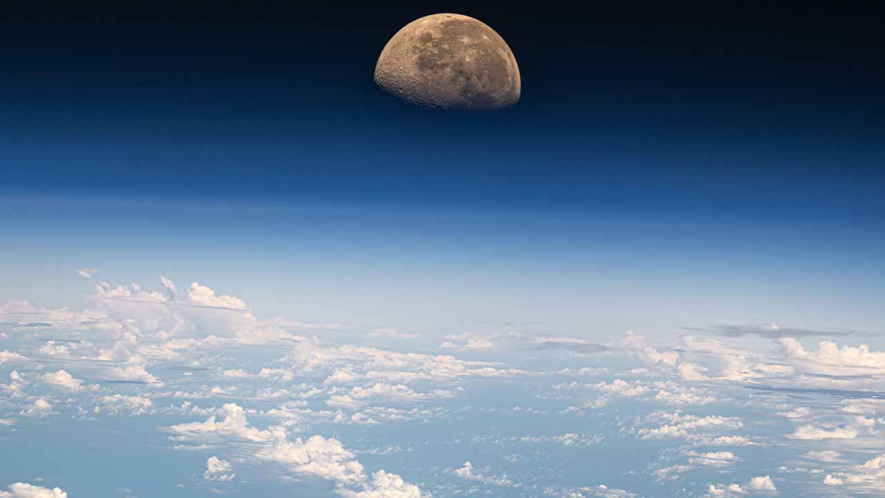 Moon Photo: ప‌సిఫిక్ తీరం.. అంద‌మైన చంద‌మామ‌.. కొత్త ఫోటో రిలీజ్ చేసిన నాసా