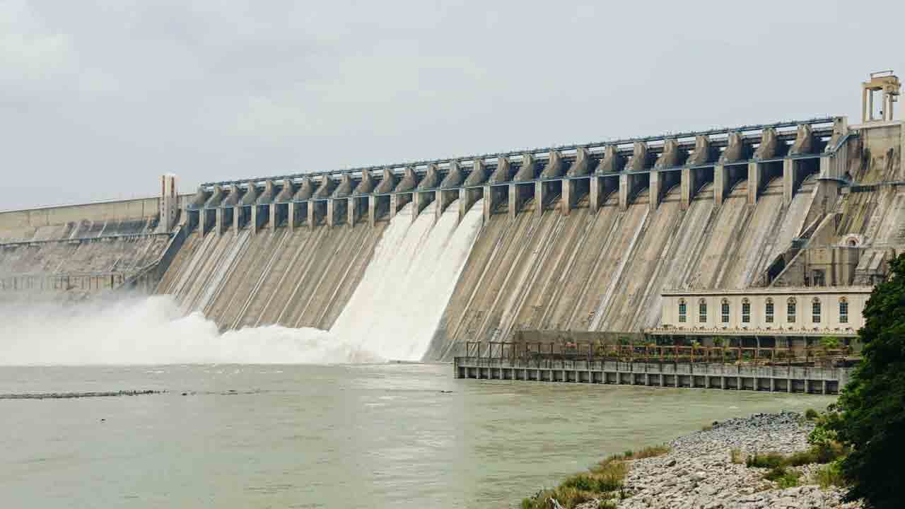 Nagarjuna Sagar | నిండుకుండ‌లా నాగార్జున సాగ‌ర్.. 4 క్ర‌స్ట్ గేట్లు ఎత్తివేత‌