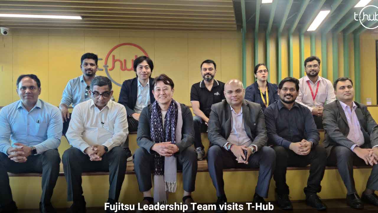T- Hub | టీ హబ్‌ను సందర్శించిన ఫుజిషు కంపెనీ ప్రతినిధులు