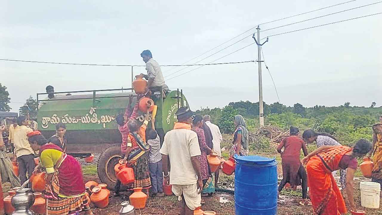 ఖూభా తండాలో తీవ్ర నీటి సమస్య