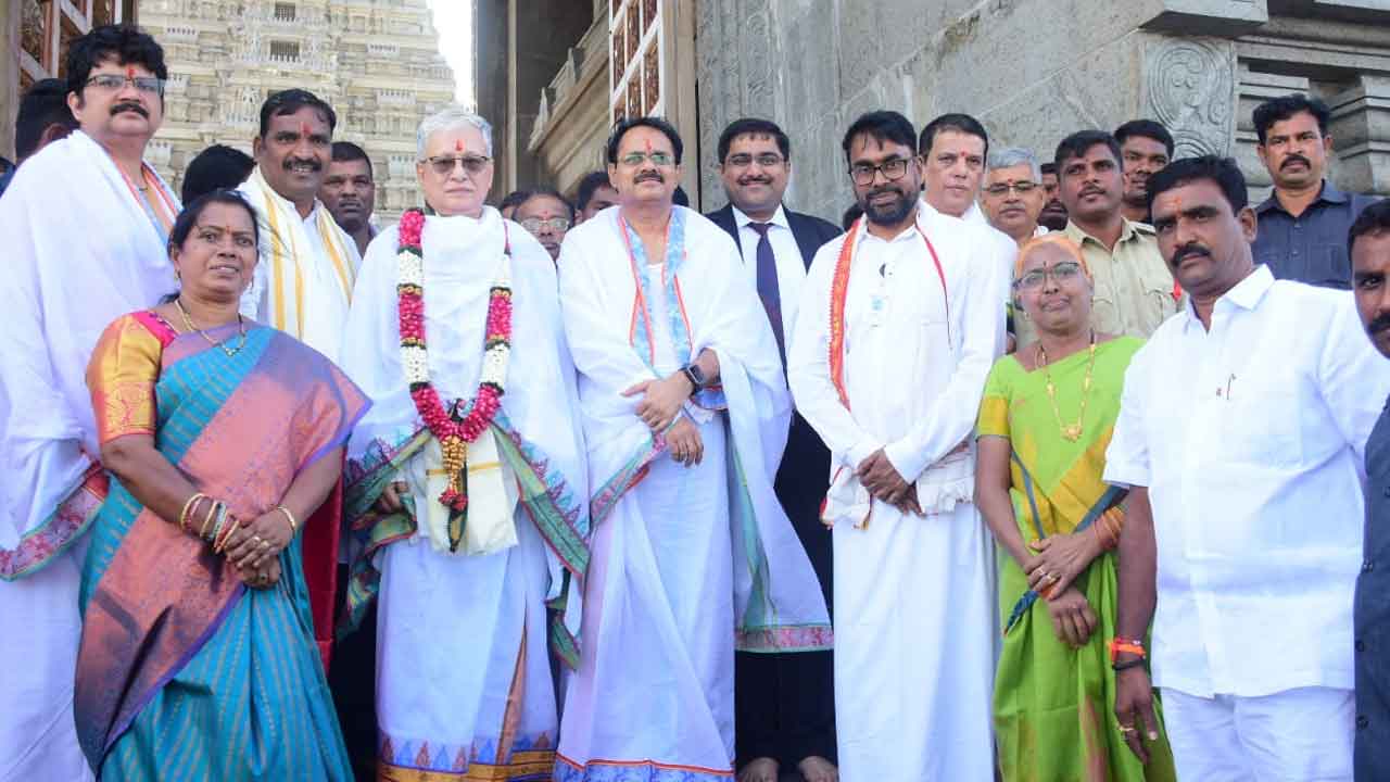 Yadadri | యాదాద్రి ఓ అద్భుతం.. ఇక్కడికి మళ్లీ తప్పకుండా వస్తాను : గవర్నర్ జిష్ణు దేవ్ వర్మ