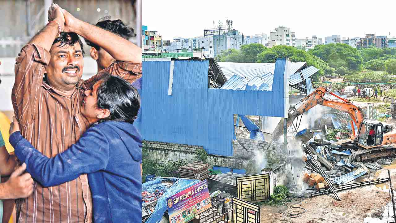 HYDRAA | పేదలపై హైడ్రా పగ.. కూల్చివేతల్లో ద్వంద్వ వైఖరి