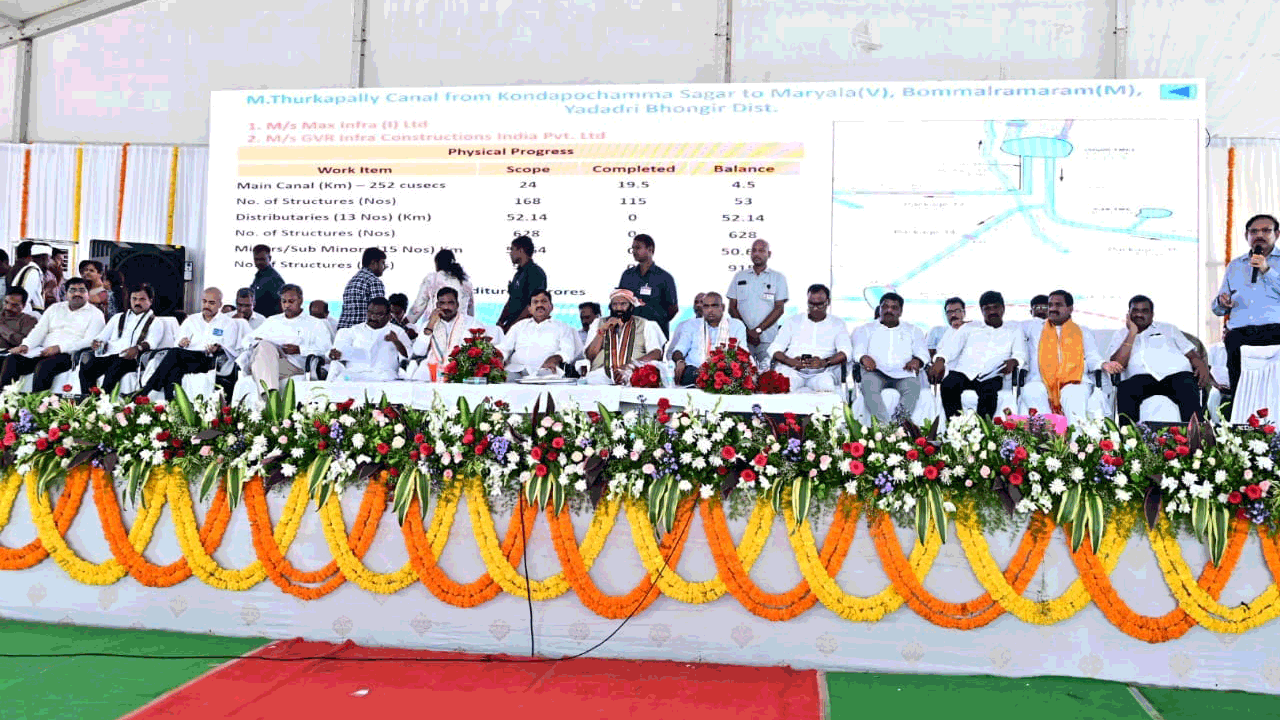 నీటి పారుదల పై ఉత్త మాటలే