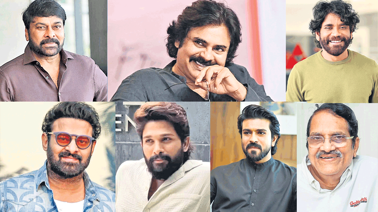 సినీ తారల దాతృత్వం