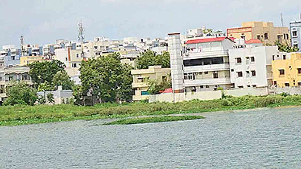 రామంతపూర్‌ పెద్దచెరువు ఎఫ్‌టీఎల్‌ నిర్ధారించండి