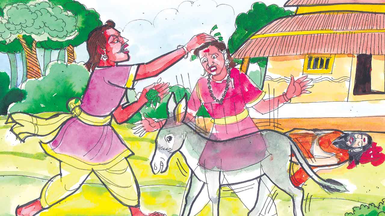 గాడిదగా మారిన శిష్యుడు