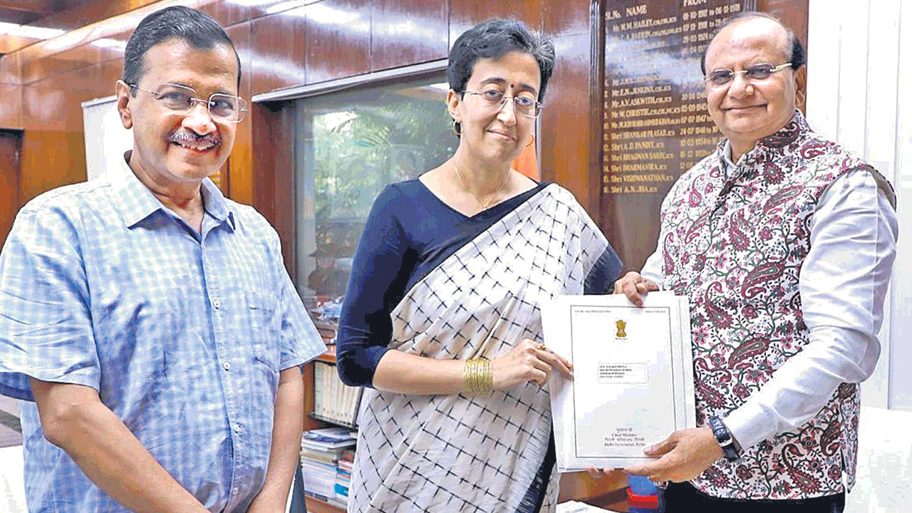 ఢిల్లీ నూతన సీఎంగా ఆతిశీ