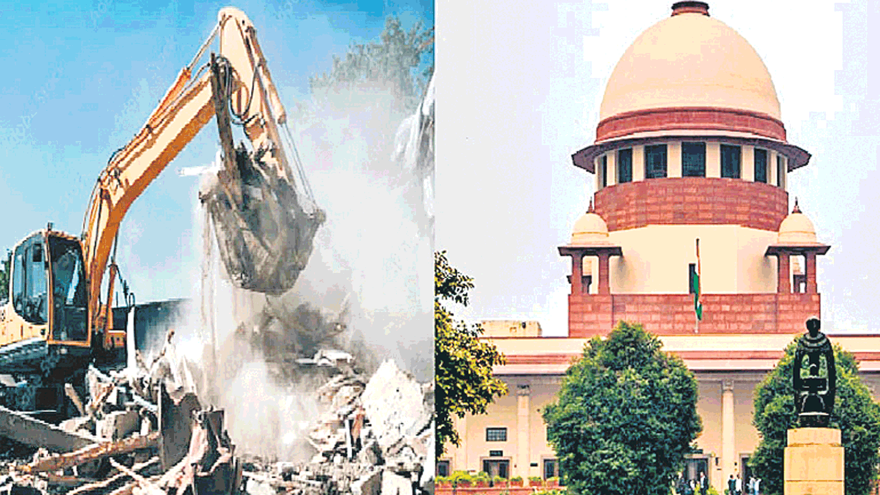 Supreme Court | బుల్డోజర్‌ జస్టిస్‌కు సుప్రీంకోర్టు బ్రేకులు.. వచ్చే నెల 1 వరకు కూల్చివేతలు ఆపండి