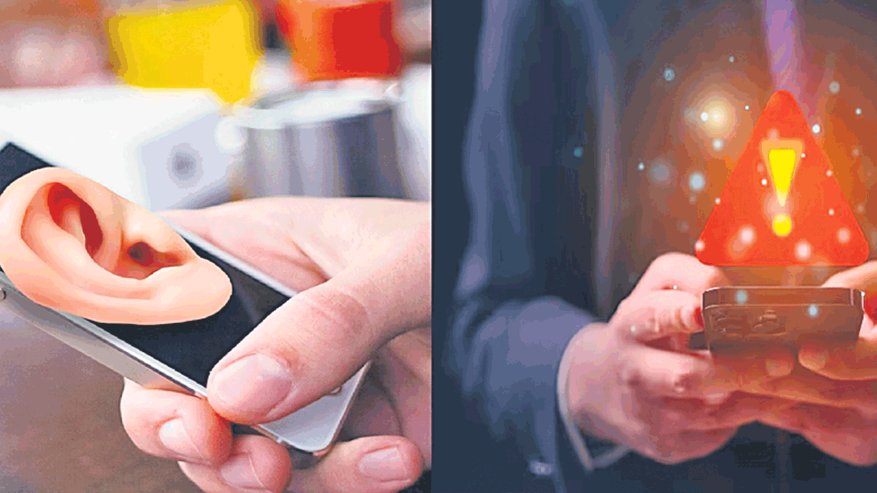 మీ ఫోన్లకూ చెవులుంటాయ్‌!