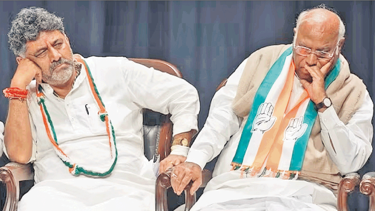 Karnataka | చిచ్చు పెట్టిన పదవి.. సీఎం కుర్చీ కోసం కర్ణాటక కాంగ్రెస్‌లో ముదురుతున్న పోరు