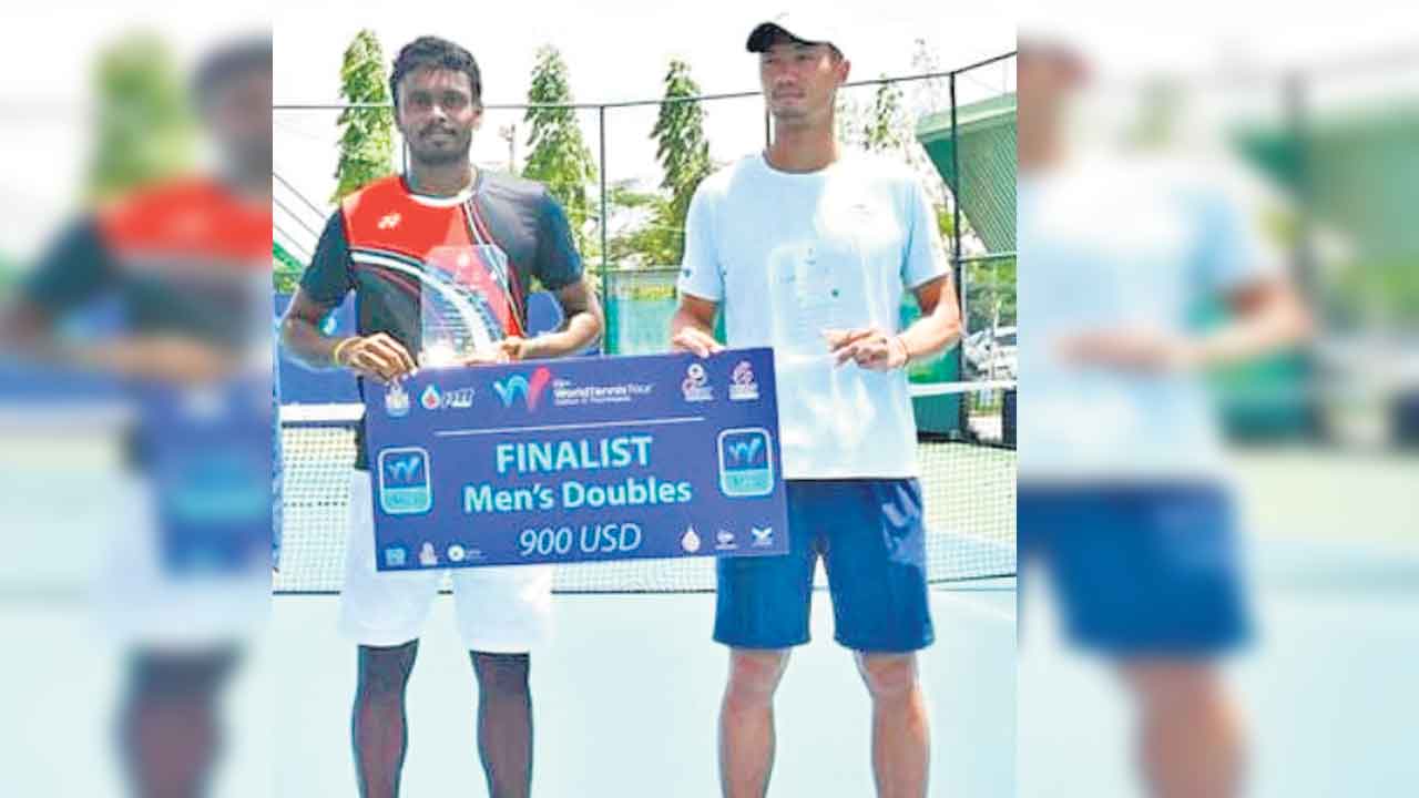 ITF World Tour | ఐటీఎఫ్‌ వరల్డ్‌ టూర్‌.. రన్నరప్‌ కార్తీక్‌ జోడీ