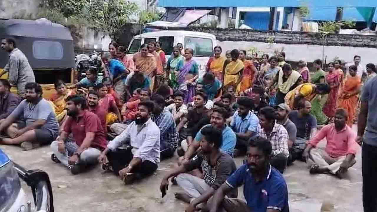 బీఆర్‌ఎస్‌ మాజీ కార్పొరేటర్‌ను విడుదల చేయాలి