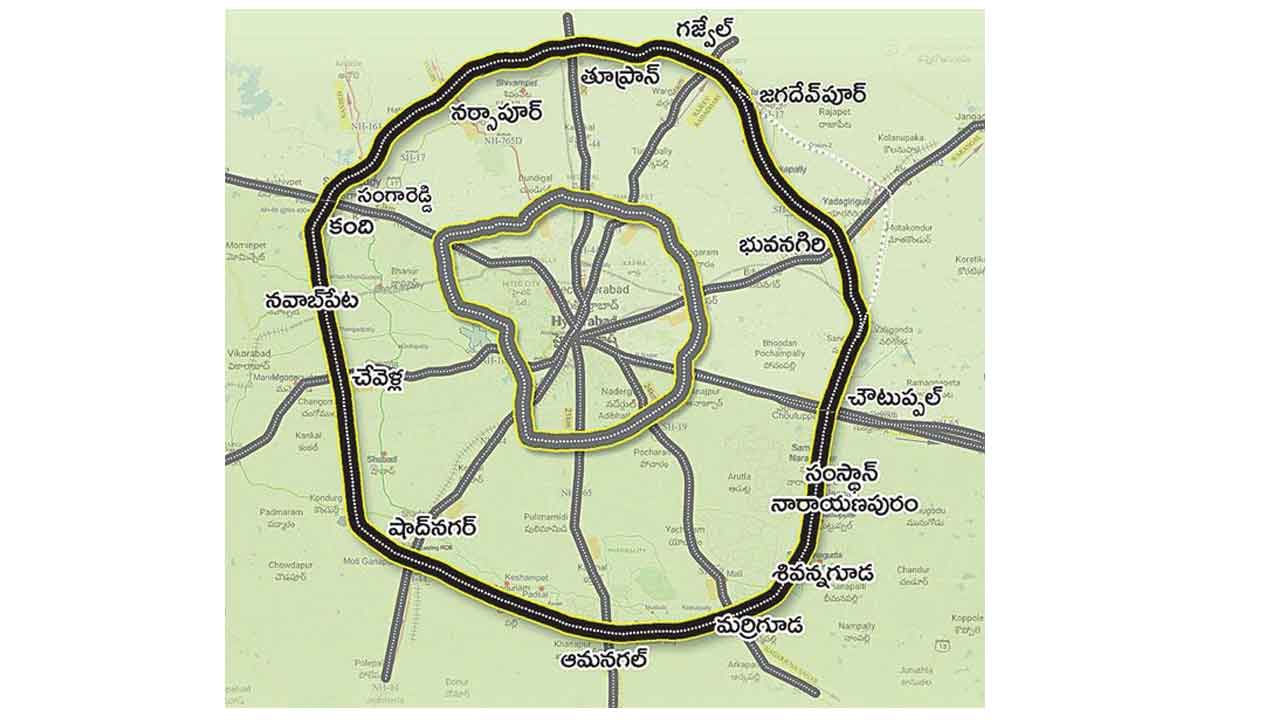 ట్రిపుల్‌ ఆర్‌ అలైన్‌మెంట్‌ మార్చరెందుకు