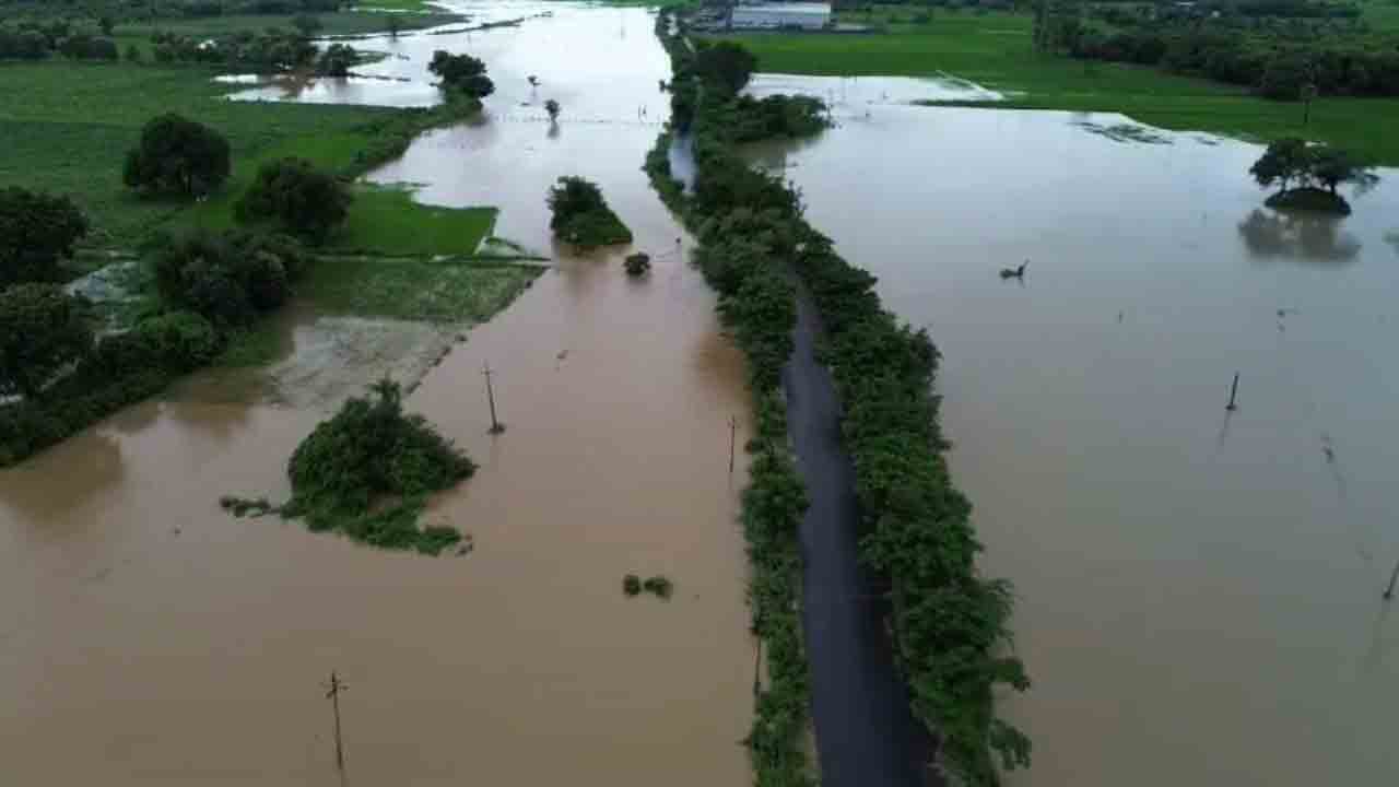 దంచికొట్టిన వాన