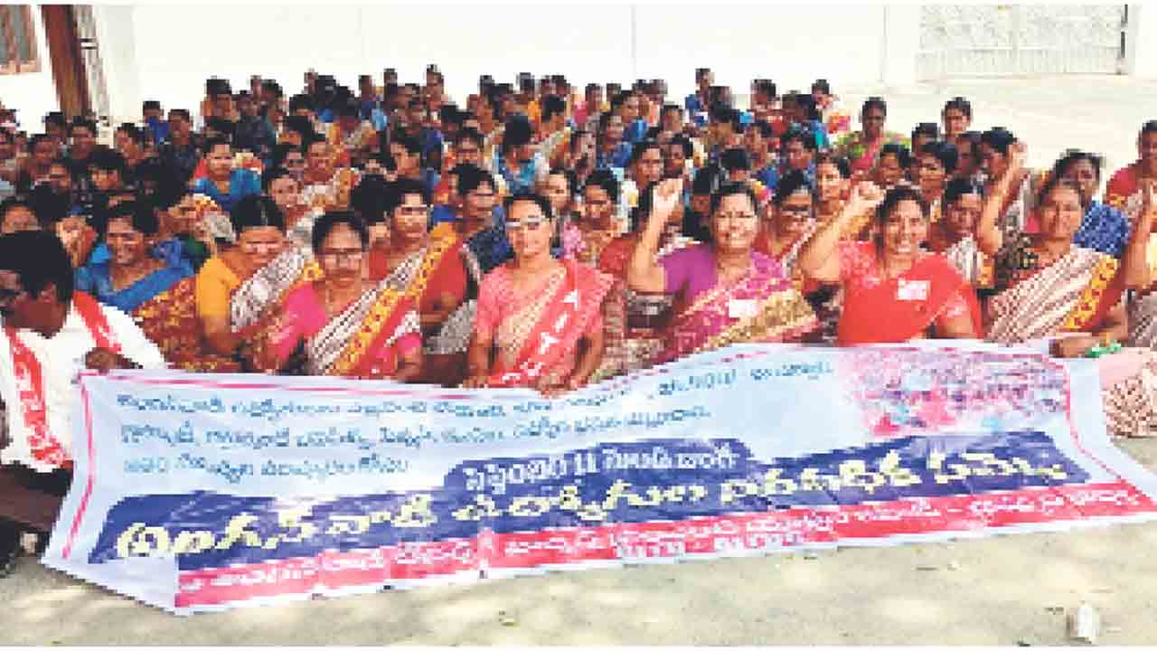 అంగన్వాడీలు.. అనేక విధులు