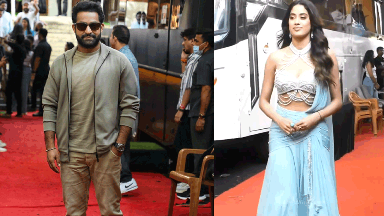 Devara |  దేవర ప్రమోషన్స్‌ టైం.. తారక్‌, జాన్వీకపూర్‌ స్పెషల్‌ ఎపిసోడ్‌