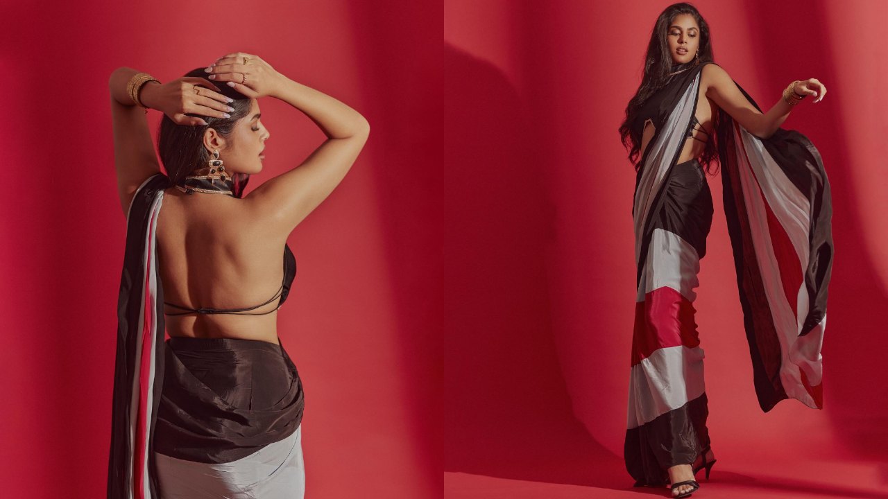 Faria Abdullah | శారీలో కేకపుట్టిస్తున్న ఫరియా అబ్దుల్లా