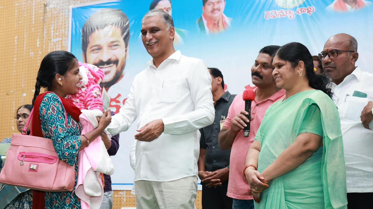 Harish Rao | కల్యాణలక్ష్మి చెక్కుల కోసం తొలిసారి హైకోర్టు మెట్లెక్కాల్సి వచ్చింది : హరీశ్రావు