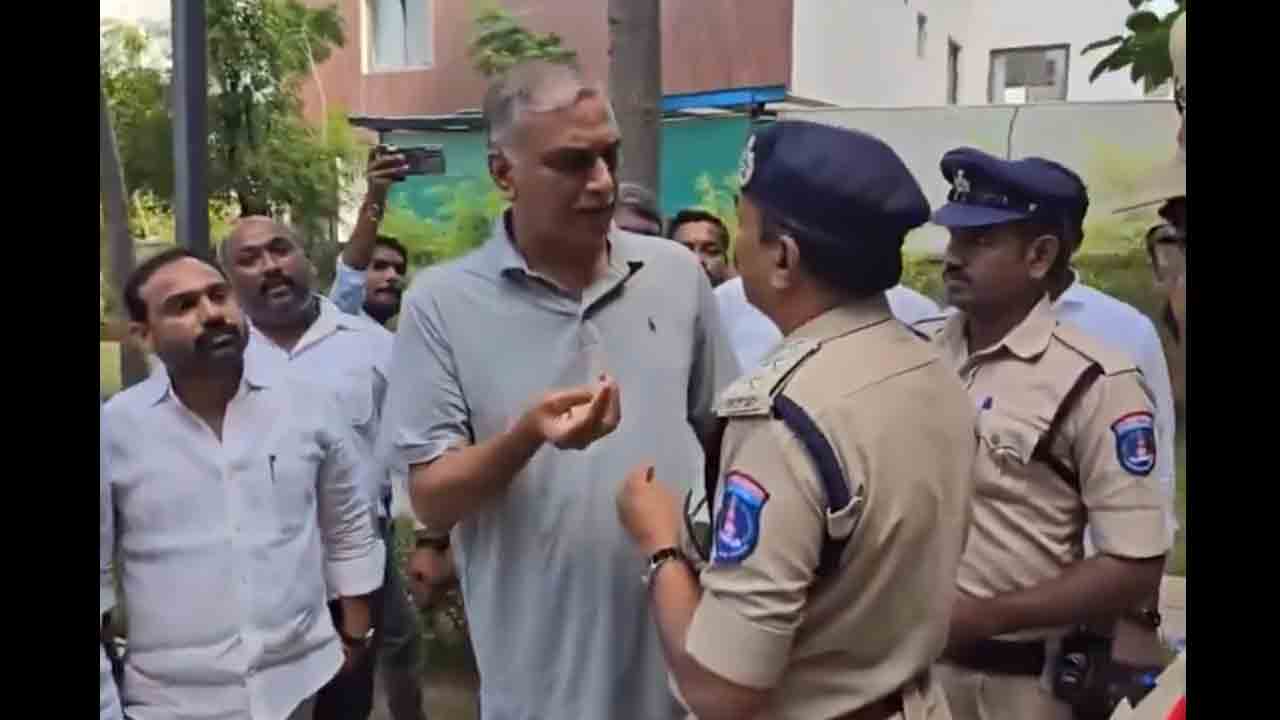 Harish Rao | హరీశ్‌రావు భుజానికి తీవ్రగాయం.. ఏఐజీ దవాఖానలో వైద్య పరీక్షలు