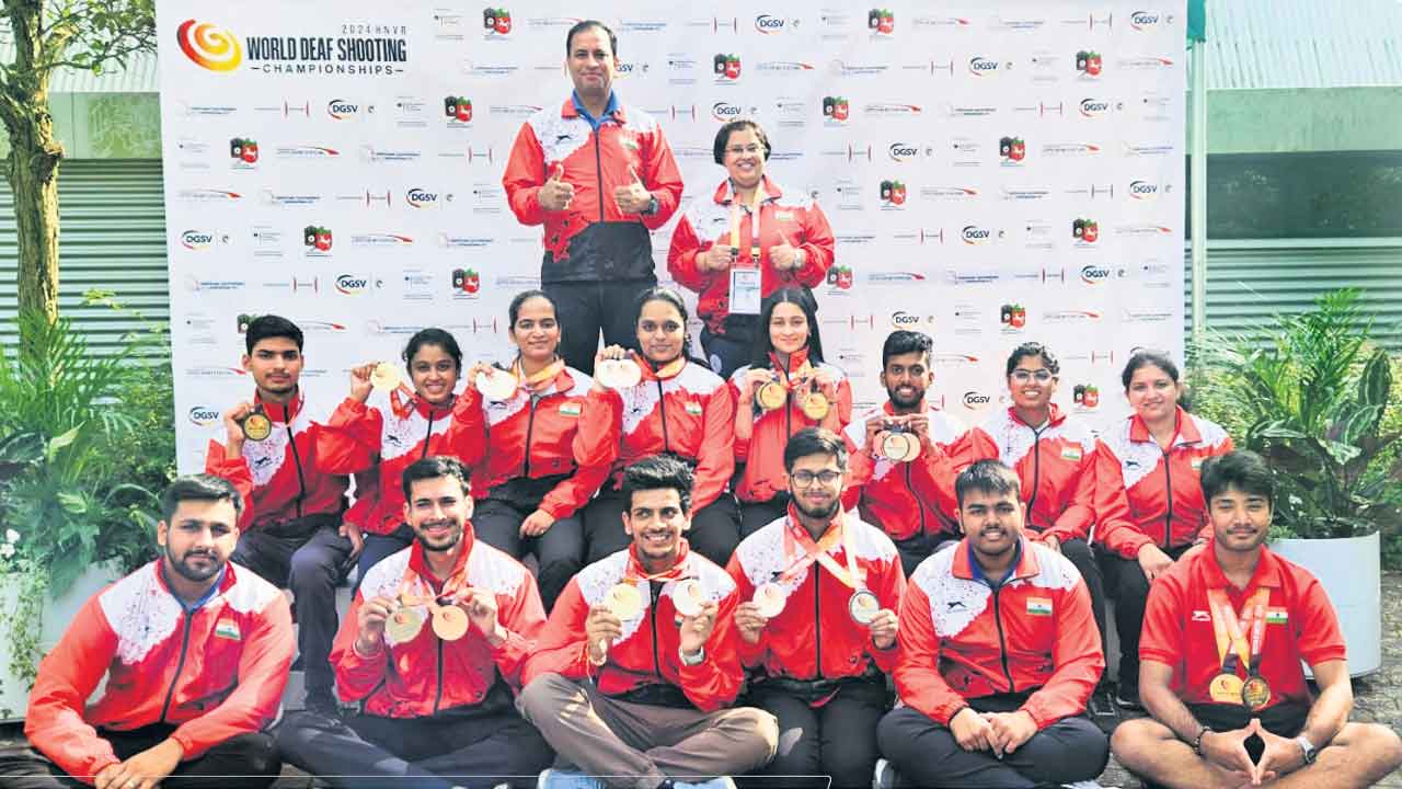 Shooting Championship | షూటర్ల పతకాల మోత.. డెఫ్‌ షూటింగ్‌ చాంపియన్‌షిప్‌లో మెరిసిన భారత్‌