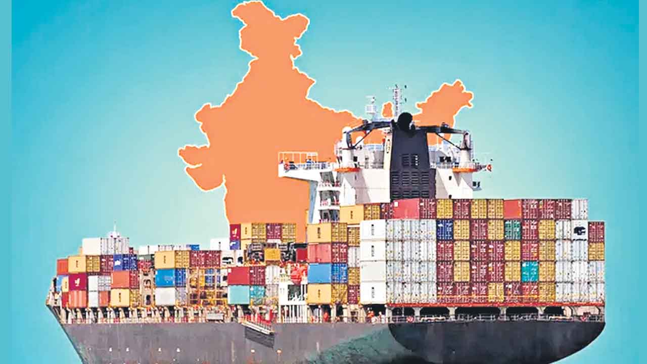 దేశ ఎగుమతి అధోగతి