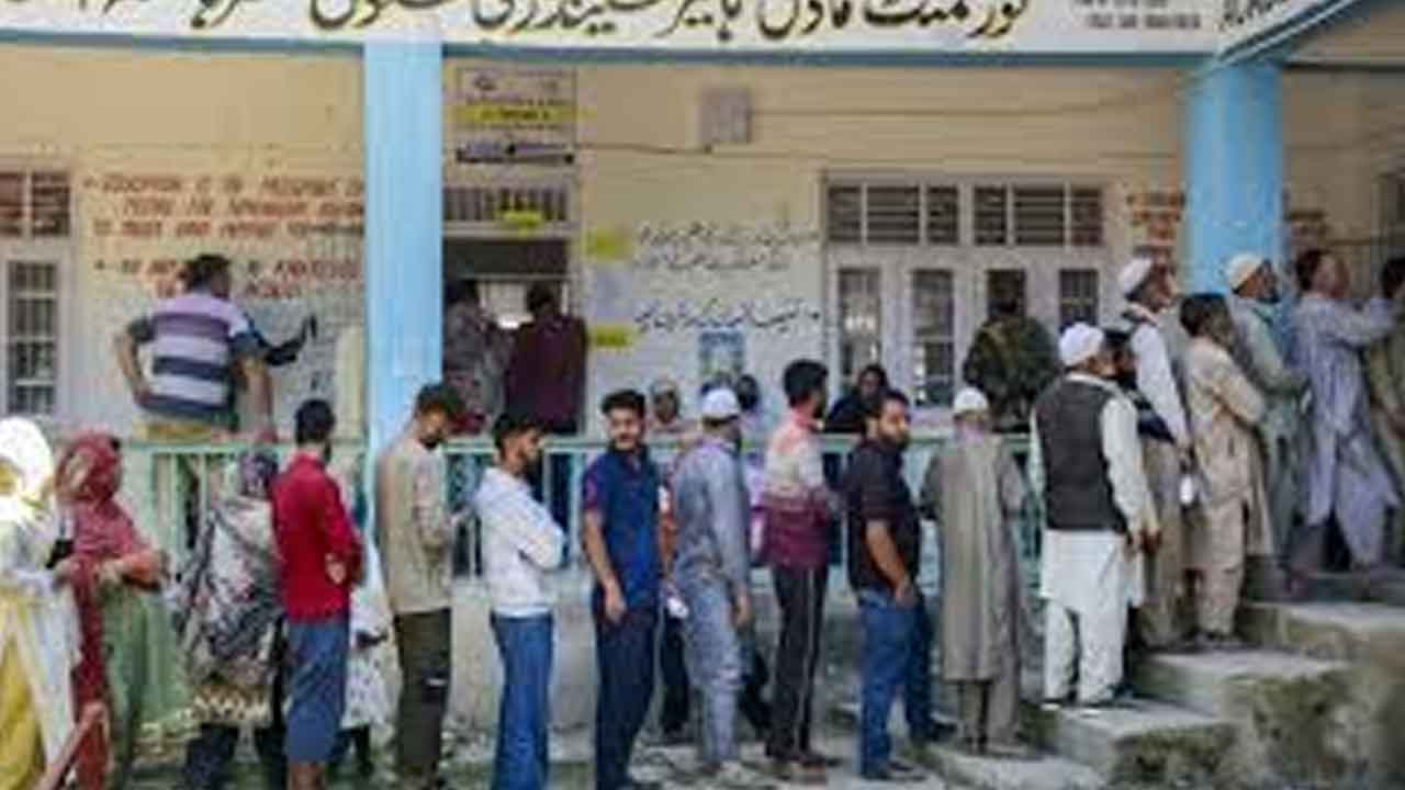 జమ్ము కశ్మీర్‌లో 56.05% ఓటింగ్‌