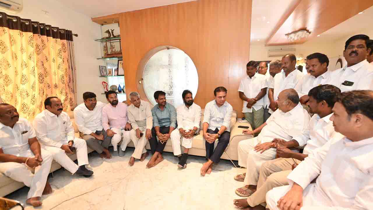 నాగం, గువ్వలను కలిసిన కేటీఆర్‌