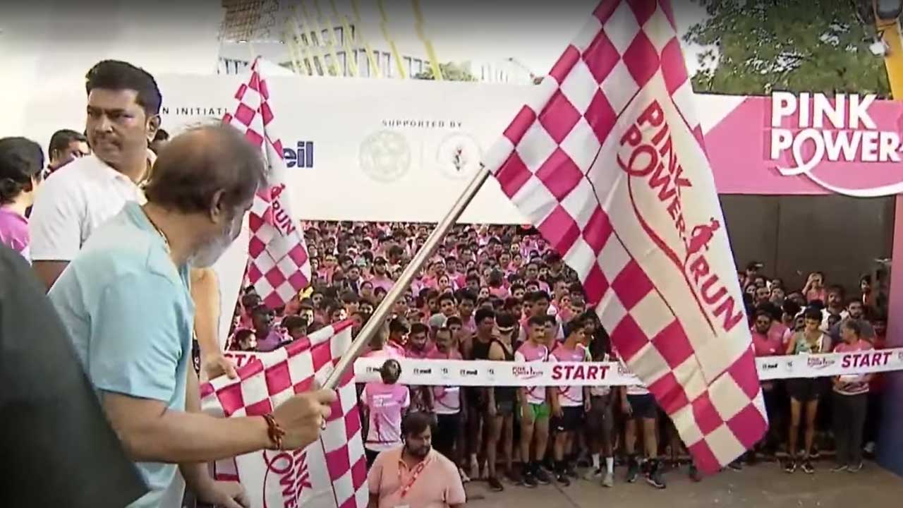 Pink Power Run | పింక్‌ పవర్‌ రన్‌ను ప్రారంభించిన మంత్రి దామోదర..
