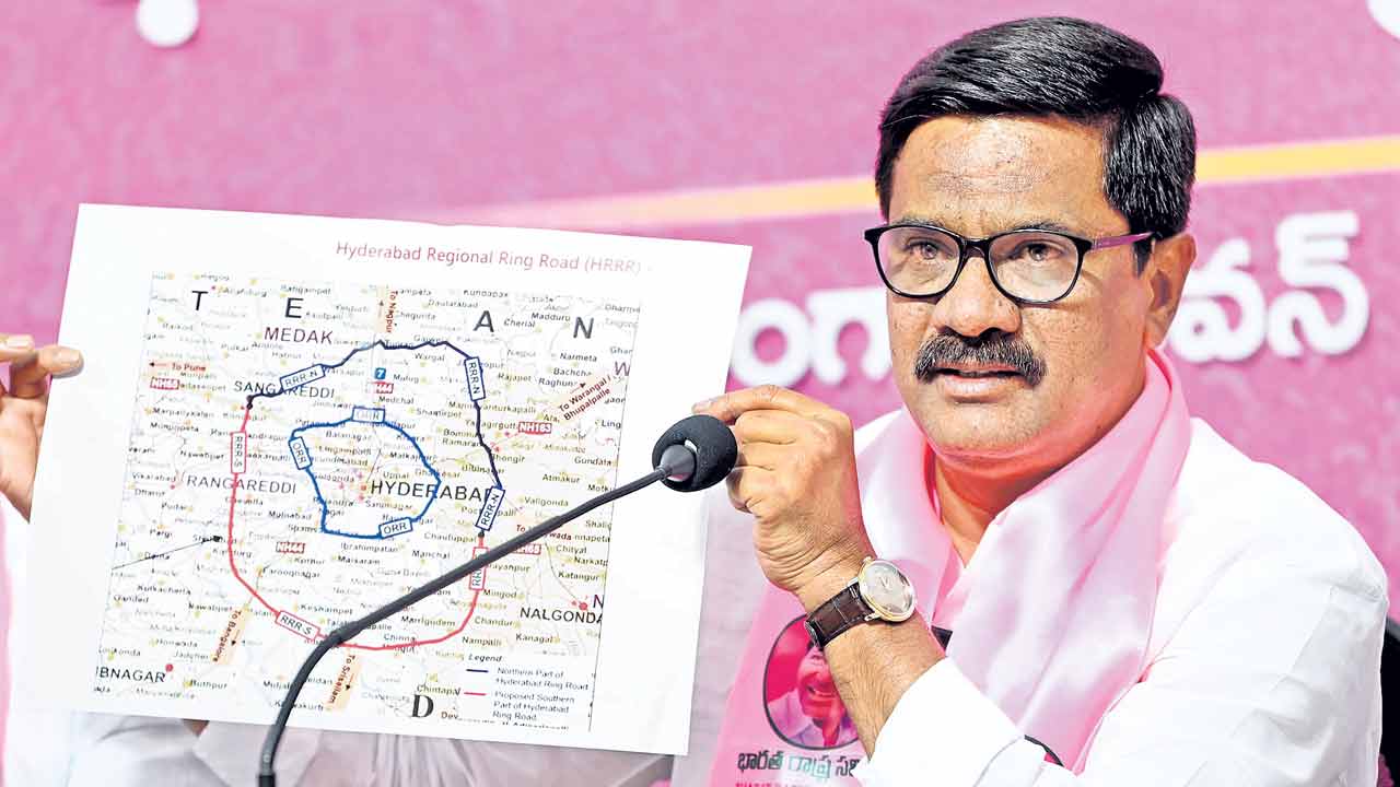 RRR Alignment | ట్రిపుల్ ఆర్ అలైన్మెంట్ మార్పు అసలు గుట్టు తేల్చాలి.. సీబీఐ దర్యాప్తు జరపాల్సిందే.. ప్రశాంత్ రెడ్డి డిమాండ్