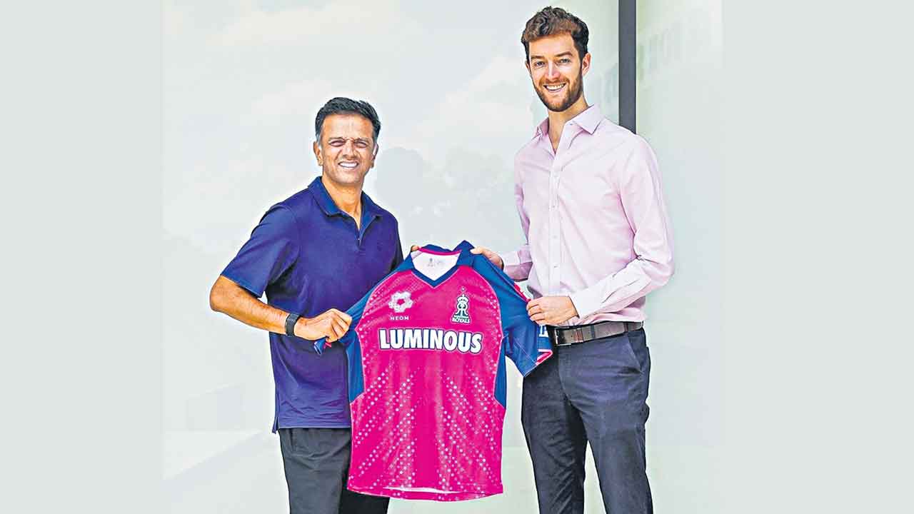 రాజస్థాన్‌ చీఫ్‌ కోచ్‌గా ద్రవిడ్‌