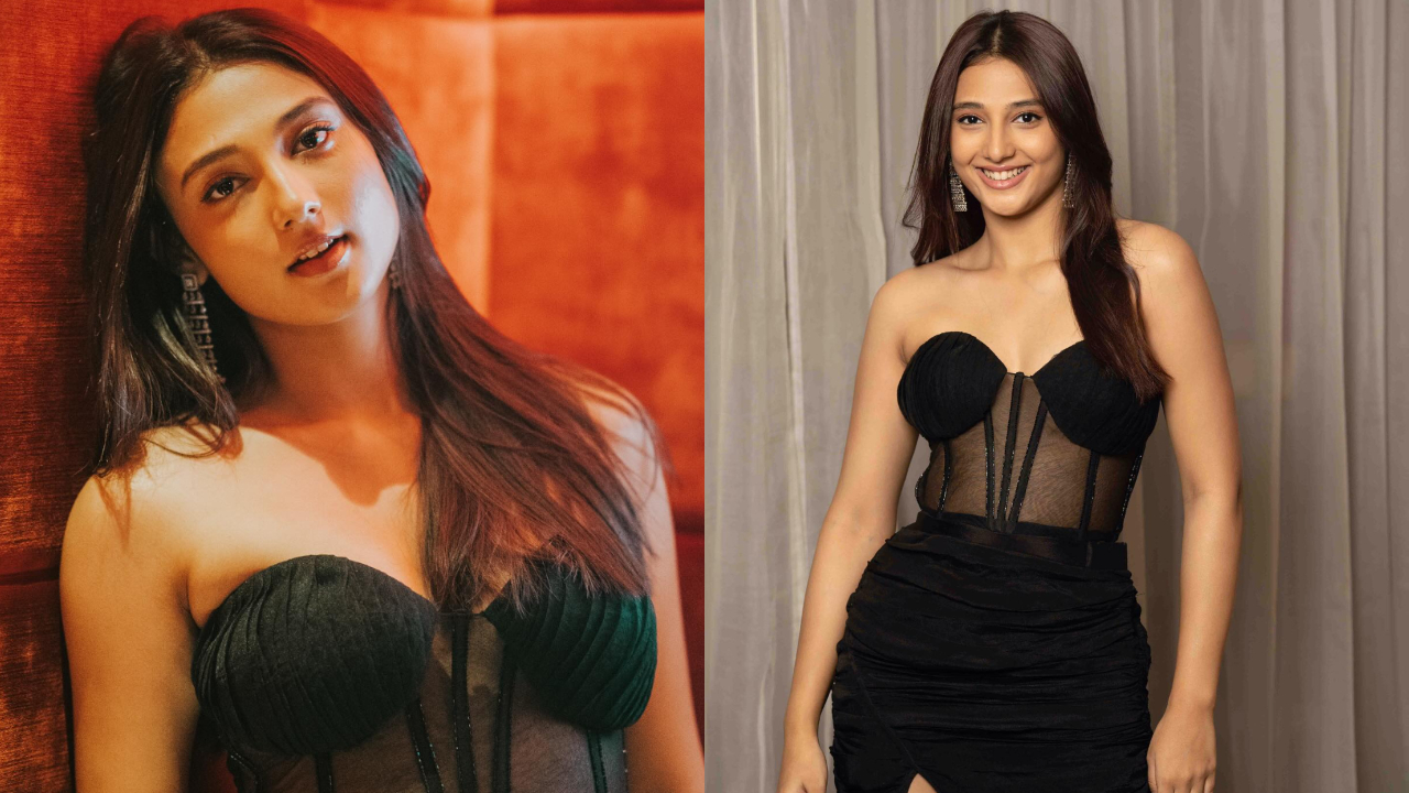 Ritika Nayak |  బ్లాక్ డ్రెస్సులో  క‌వ్వించే అందాల‌తో రితికా నాయక్‌