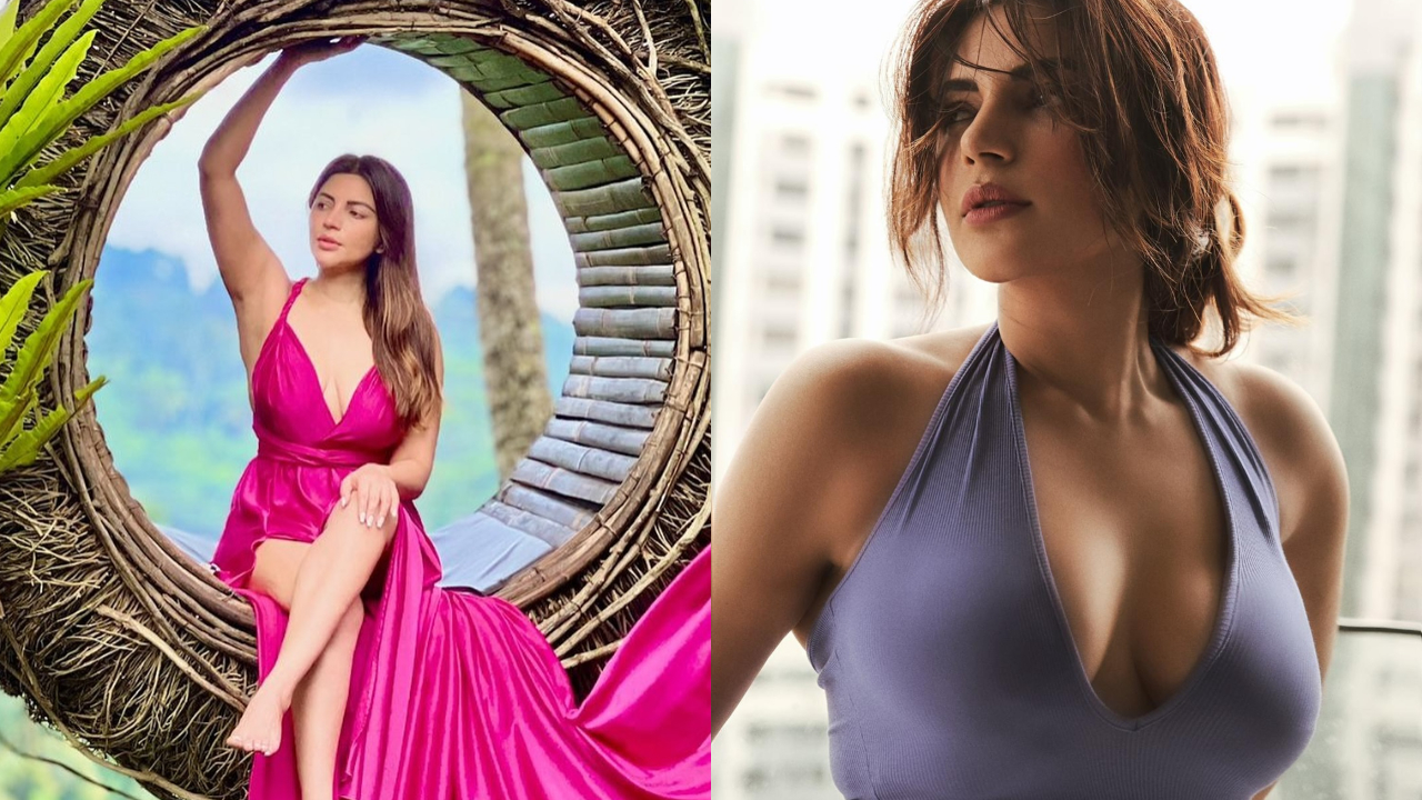 Shama Sikander | ఖతర్నాక్ పోజులతో అందచందాలు ఒలకబోస్తున్న షామా సికందర్