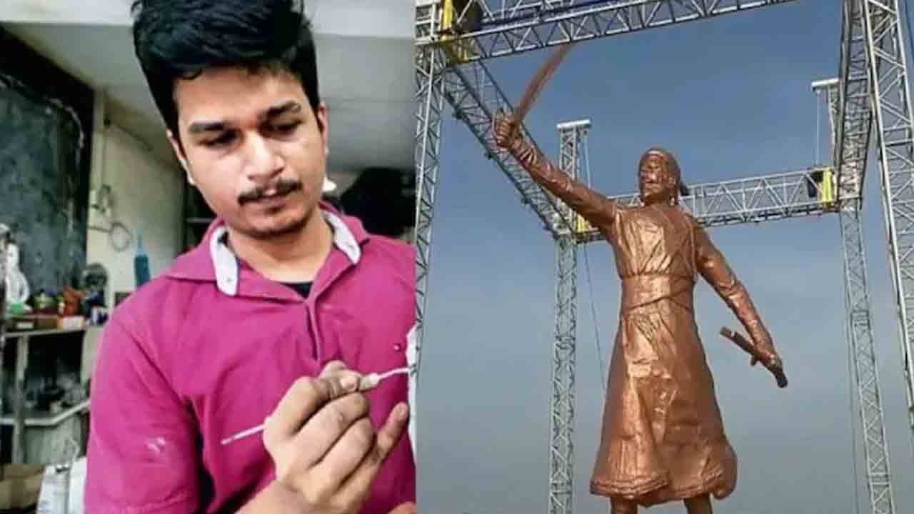 Shivaji Statue | ఛత్రపతి శివాజీ విగ్రహం తయారుచేసిన శిల్పి అరెస్ట్‌.. పట్టించిన భార్య