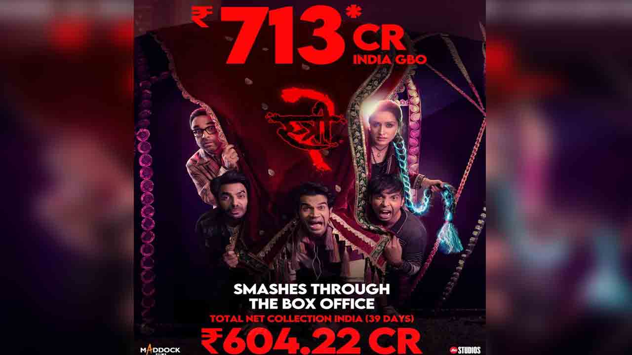Stree 2 Movie | రూ.700 కోట్ల క్ల‌బ్‌లో ‘స్త్రీ 2’.. ఆ రికార్డు సాధించిన తొలి హిందీ సినిమా.!