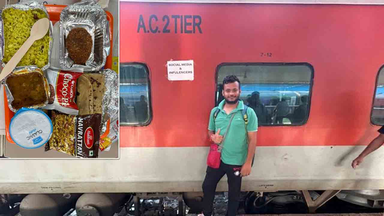 Vande Bharat | వందే భారత్‌ రైల్లో ఫుడ్‌ని ఫైవ్‌స్టార్‌ హోటల్‌ టేస్ట్‌తో పోల్చిన ఇన్‌ఫ్లుయెన్సర్.. నెట్టింట విమర్శలు