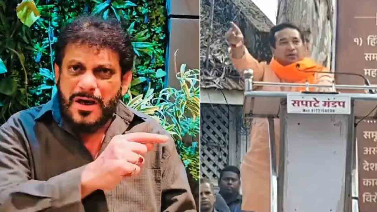 Waris Pathan Threatens Nitesh Rane | ‘మసీదులోకి వస్తే స్ట్రెచర్‌పై వెళ్తావు..’ బీజేపీ ఎమ్మెల్యే నితీశ్‌   రాణేకు వారిస్ పఠాన్ వార్నింగ్‌