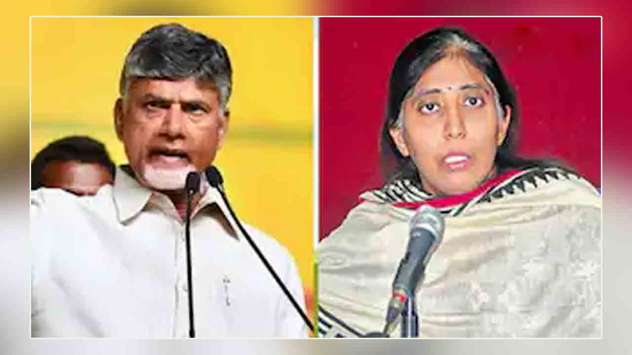 YS Sunitha | వివేకా హత్యకేసును సీఐడీతో విచారణ చేయించాలి.. చంద్రబాబును కోరిన వైఎస్‌ సునీత