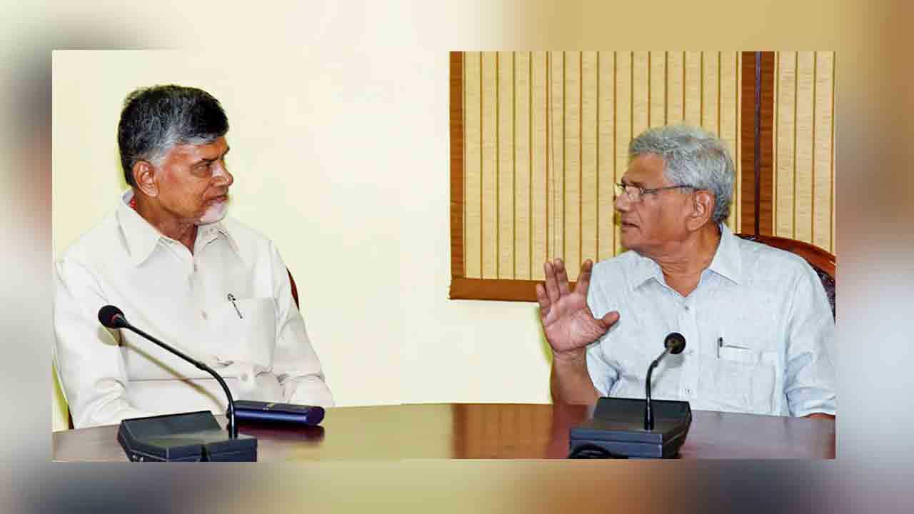 Chandra Babu | ఏచూరి మరణం పట్ల ఏపీ సీఎం చంద్రబాబు విచారం
