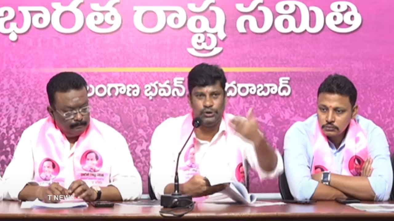 Balka Suman | నాగార్జున రూ.400 కోట్లు ఇవ్వనందుకే ఎన్‌ కన్వెన్షన్‌ కూల్చివేత : బాల్క సుమన్‌