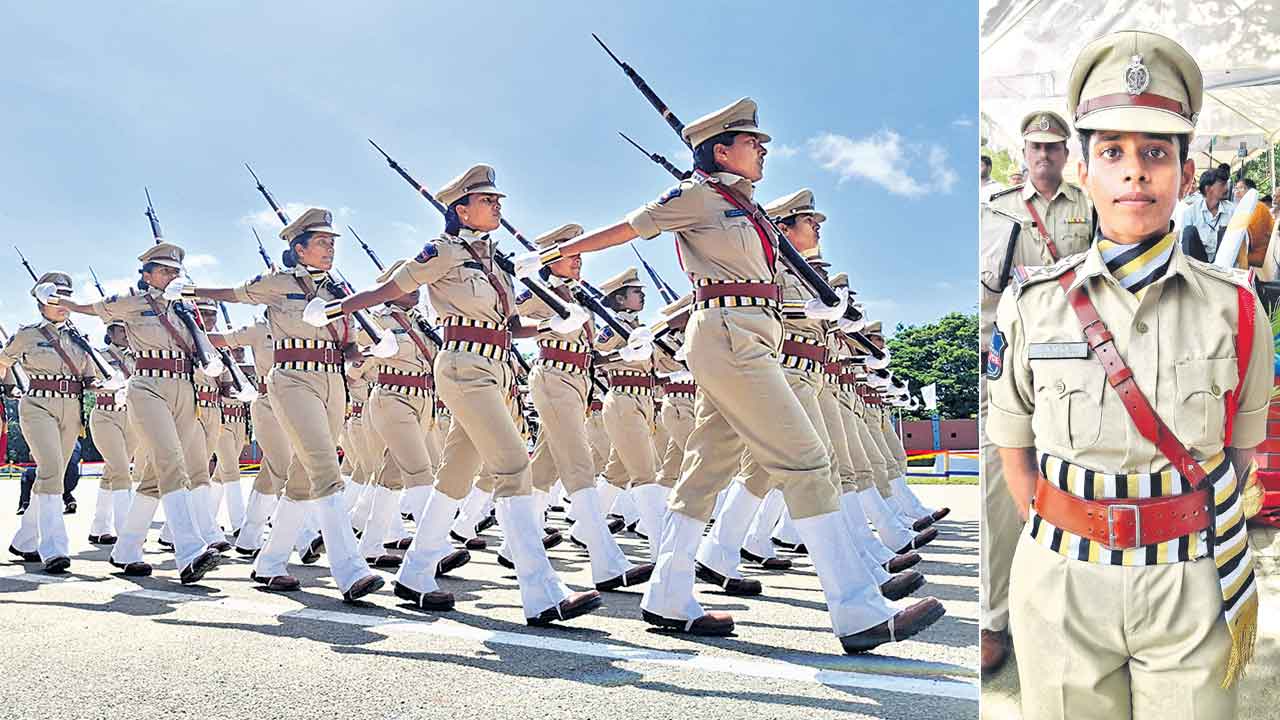 Bhagya Sri | పరేడ్‌కు భాగ్యరేఖ