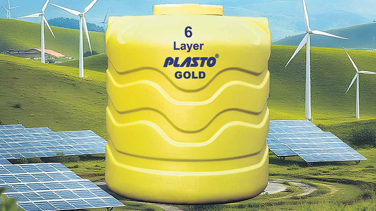 ప్లాస్టో ప్లాంట్‌లో రెన్యువబుల్‌ ఎనర్జీనే